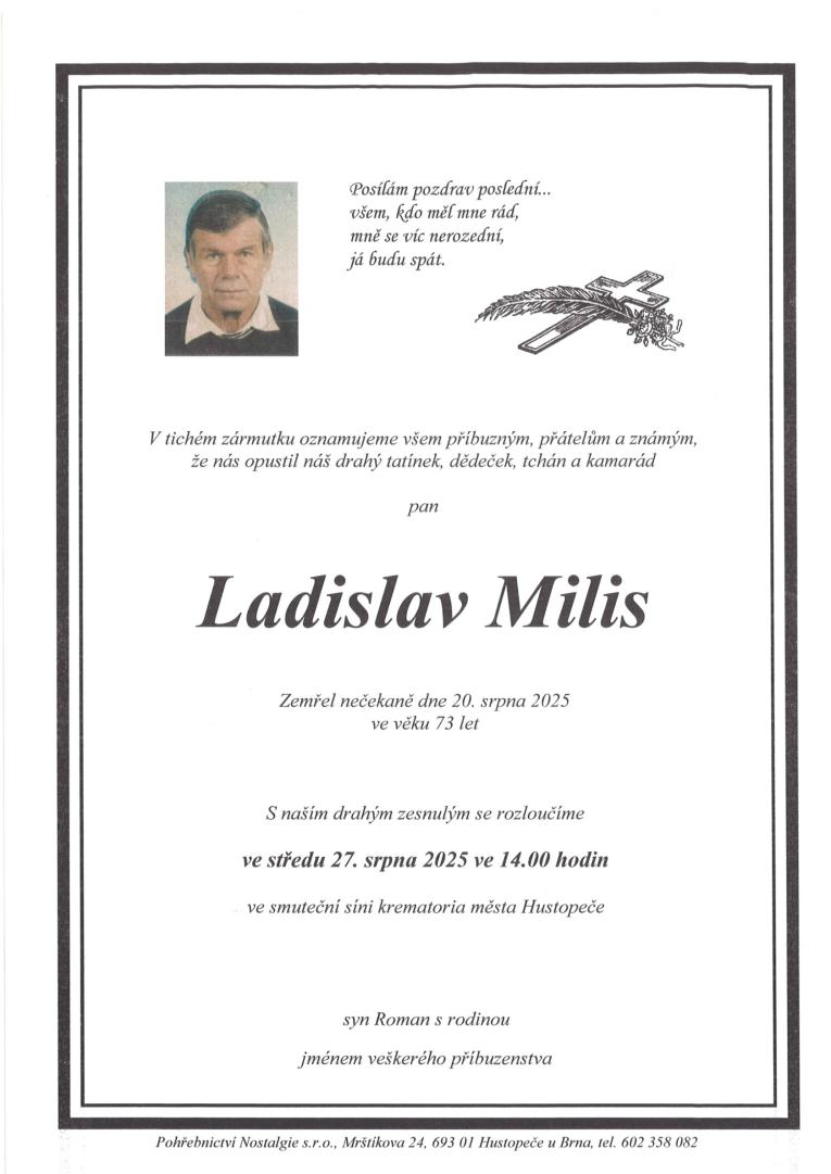 Ladislav Milis - Starovičky 
